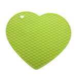 Heart-shaped honeycomb silicone cover