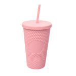 Small Colored Cup + Matte Straw