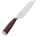 7-inch wide-blade stainless knife with ebony handle - Image 3