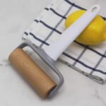 Wooden Rolling Pin with Plastic Handle - Image 2