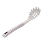 Wide stainless handle silicone pasta spoon - Image 3