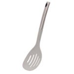 Wide stainless handle silicone tongs