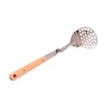 Hanging Handle Masher Stainless 18/10 with Wooden Handle