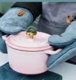 Long Cotton Heat-Resistant Glove 14inch - Image 2