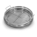 Silver Tray + Strainer Round