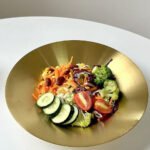 Golden Serving Plate