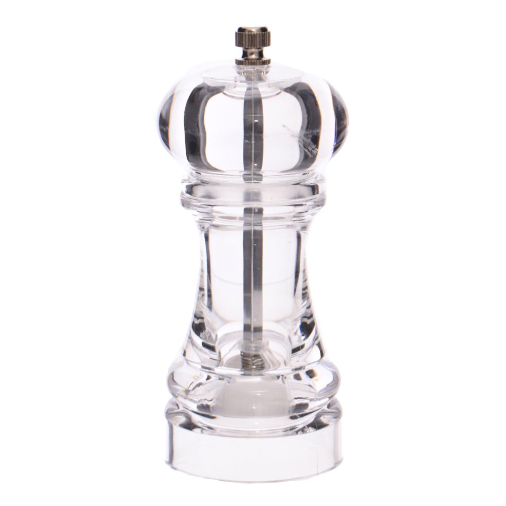 Frame 871 Small Transparent Acrylic Salt & Pepper Grinder - Image 1