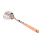 Hanging Handle Masher Stainless 18/10 with Wooden Handle - Image 3