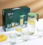 Glass Jug + 4 Cups - Image 3