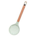 Silicone tongs with wooden handle, deluxe - Image 3