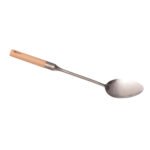 18/10 stainless spoon with wooden handle, 40 cm - Image 4