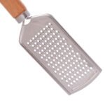 Stainless Grater with Wooden Handle