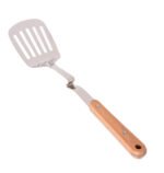 Hanging Handle Spatula Stainless 18/10 with Wooden Handle - Image 4