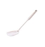 Closed Stainless Spatula with Plain Stainless Handle - Image 4
