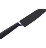 6-inch stainless knife with black handle