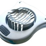 Small deluxe stainless egg slicer