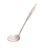 Ribbed handle stainless ladle - Image 5