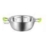 Colored Handle Pasta Strainer - Image 8