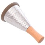 Pyramid Grater with Wooden Handle